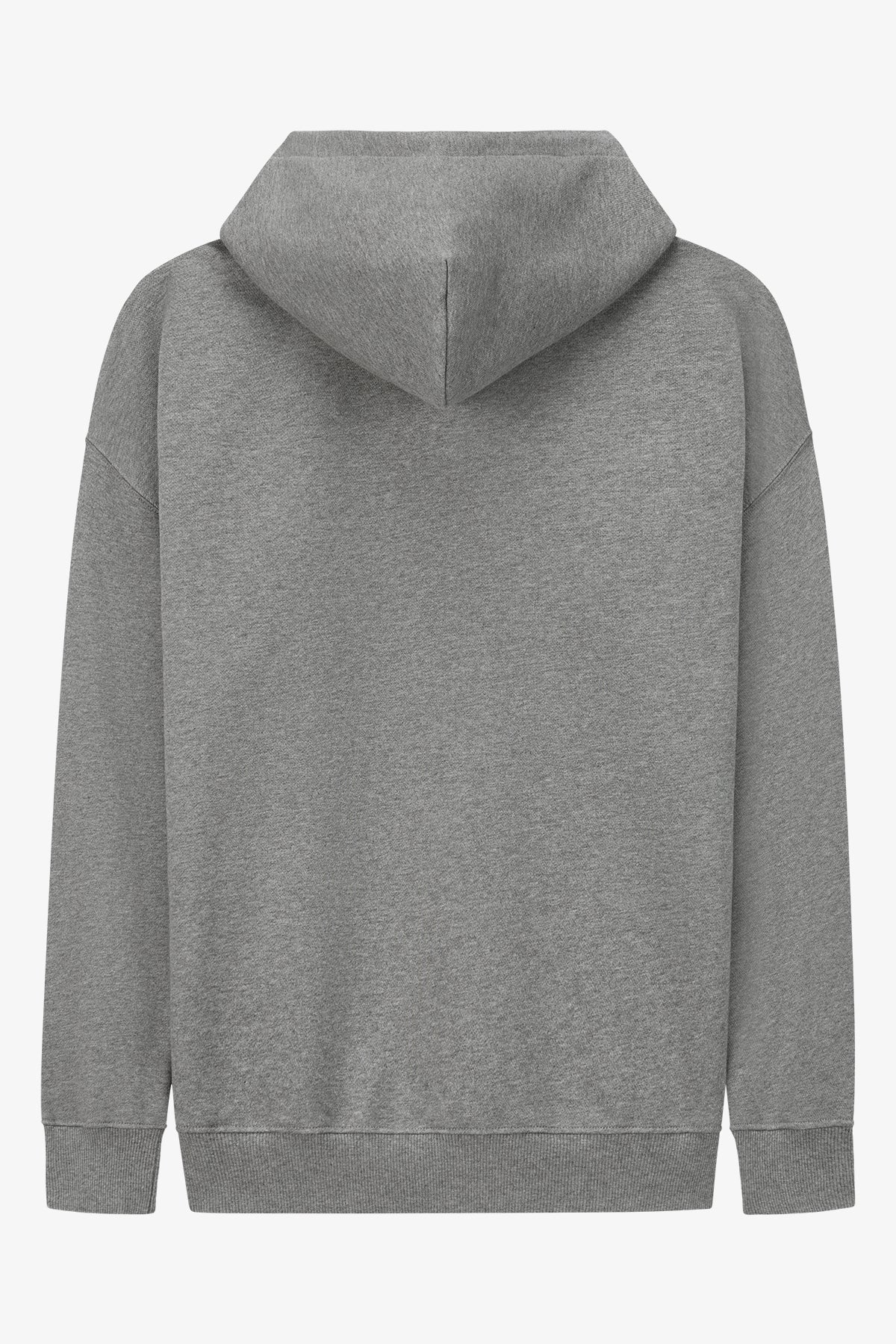 VOGUE Hoodie Gray Embroidered Logo - Image 6