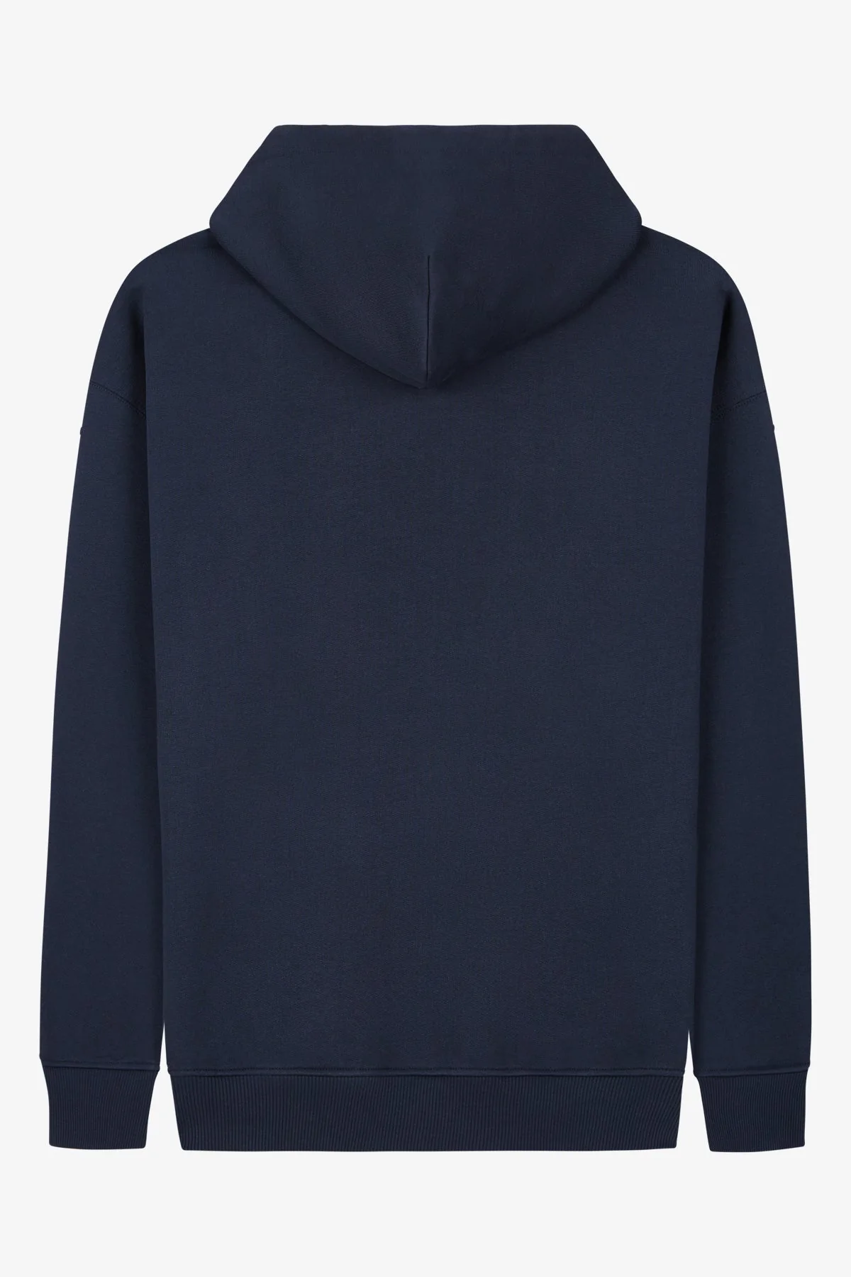 VOGUE Hoodie Navy Embroidered Logo - Image 5