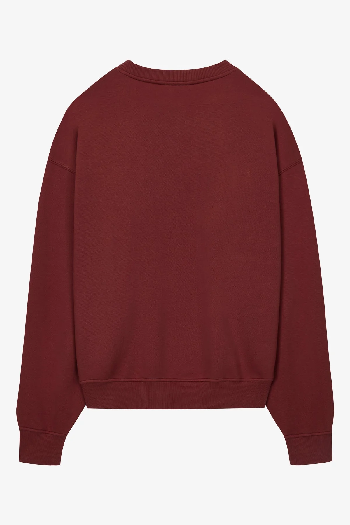 VOGUE Sweatshirt Bordeaux Embroidered Colorful Logo - Image 6