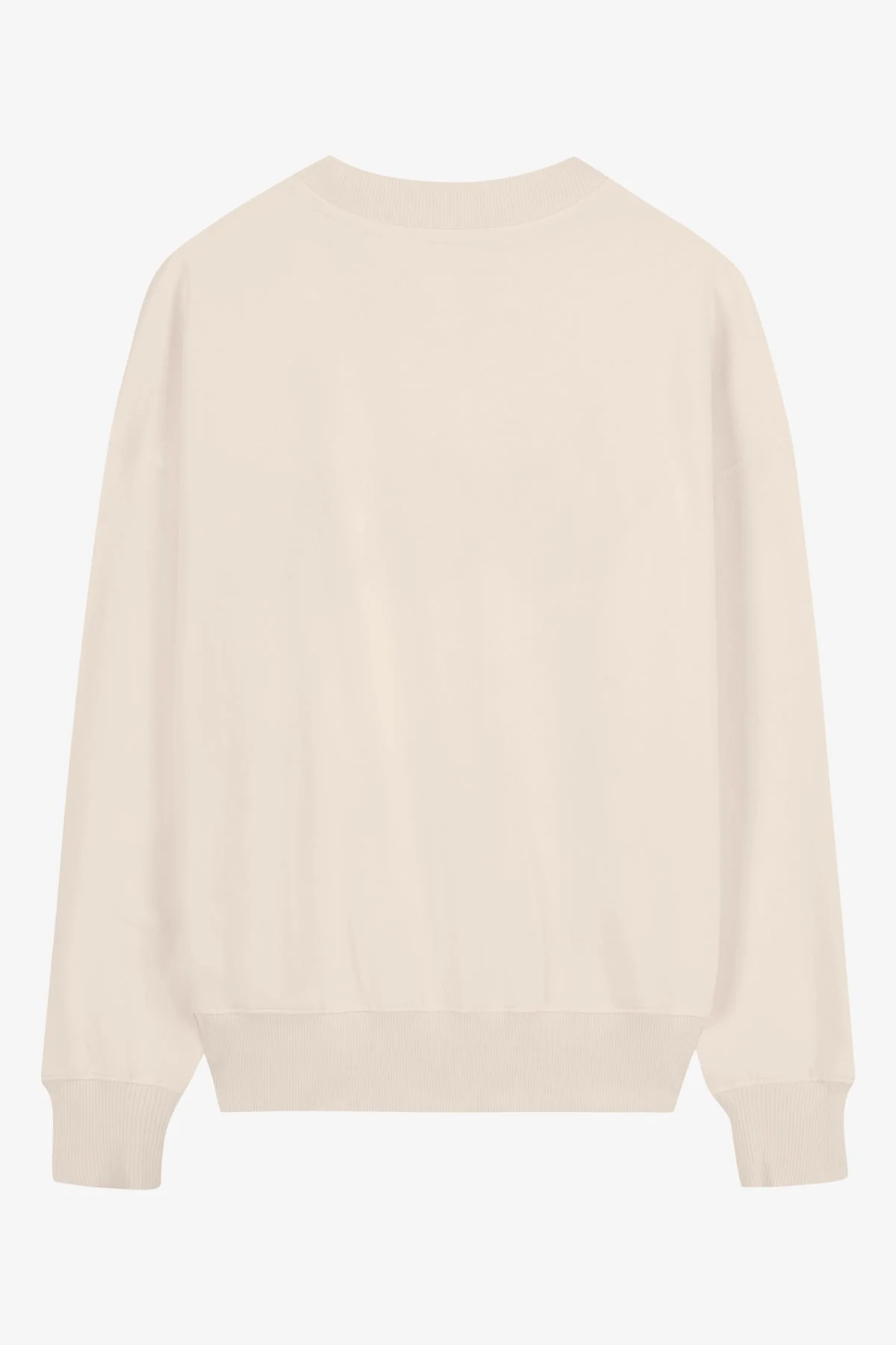 VOGUE Sweatshirt Cream Embroidered Logo - Image 8