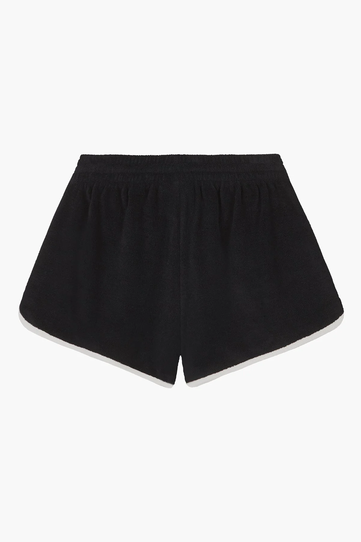 VOGUE Terry Shorts Black Embroidered Logo - Image 6